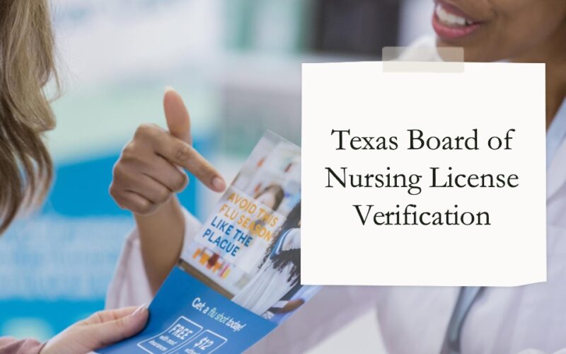 Texas Board of Nursing License Verification
